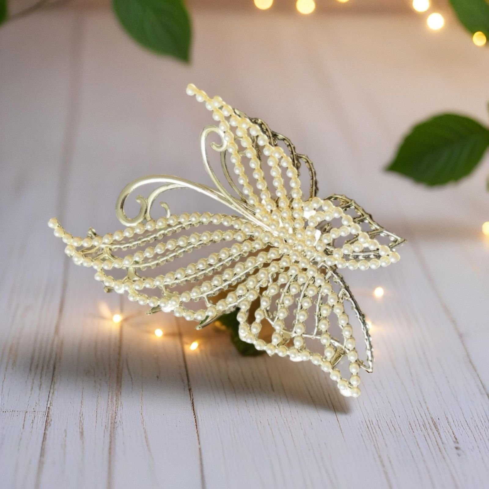 Metal Butterfly Hair Claw - Image 2