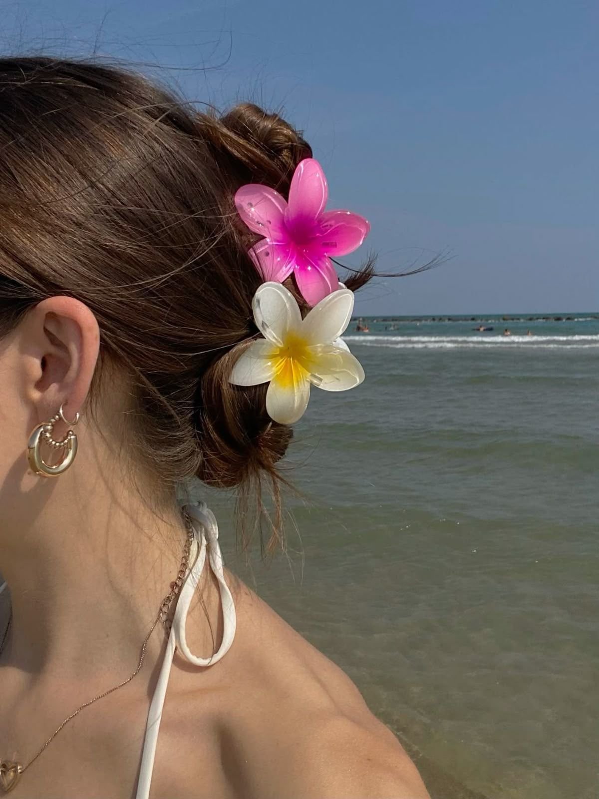 Small Flower Claw Hair Clips - Image 6