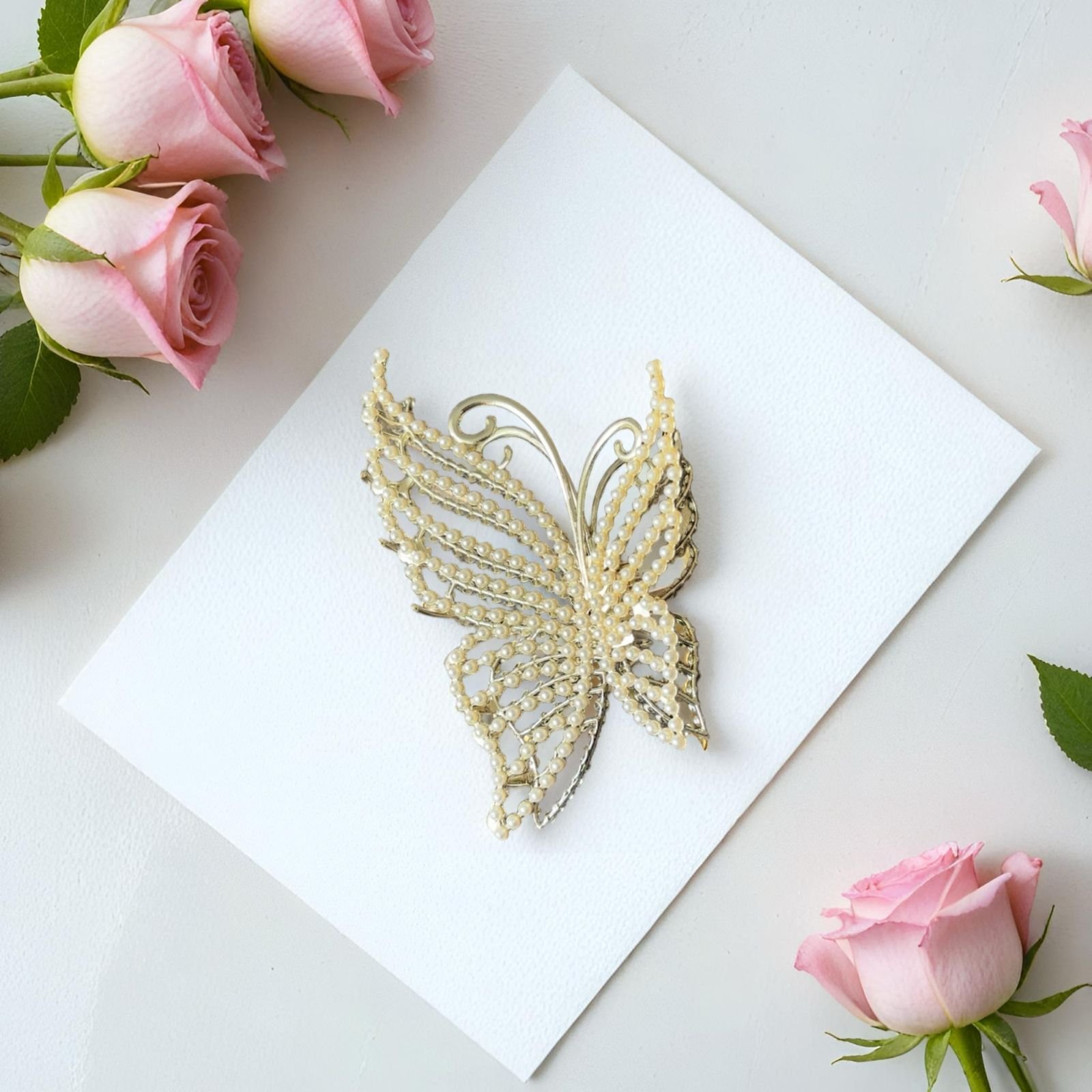 Metal Butterfly Hair Claw - Image 5