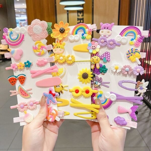 Unicorn Hair Pins Set – Pack of 10 Cute Multicolor Clips for Girls & Kids | Rose Laces - Image 7